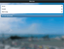 Tablet Screenshot of mikis-auto.dk